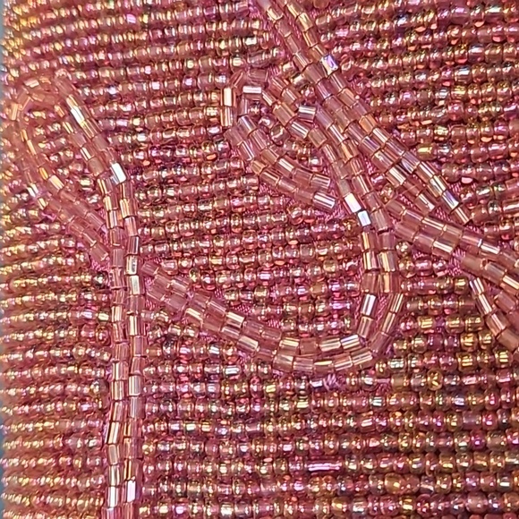 Vintage 1990s Gattinoni made in italy purse, beaded, fake snake skin - Picture 14 of 14